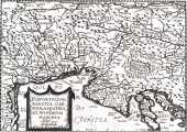 MERCATOR (KREMER), GERHARD: MAP OF FRIULI, CARNIOLA, ISTRIA AND WINDISH MARK 